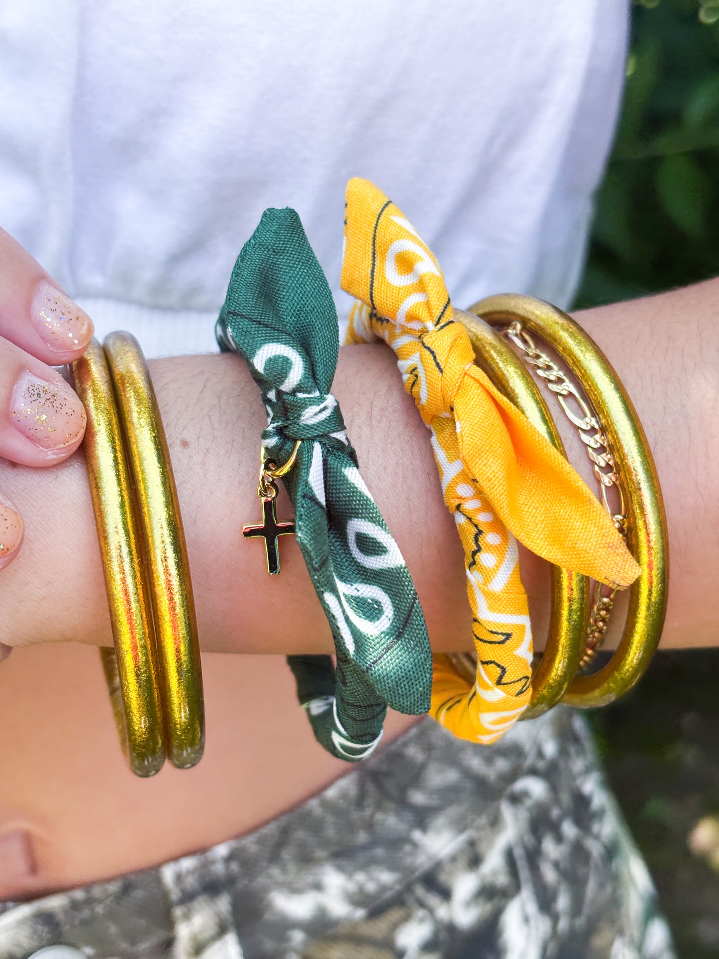 Baylor University Bandana Bracelets (Set of 2)