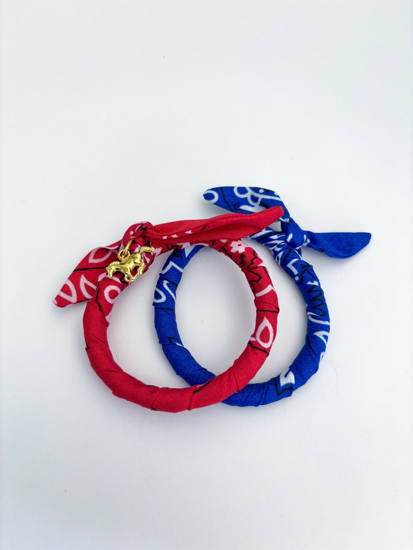 SMU Bandana Bracelets (Set of 2)