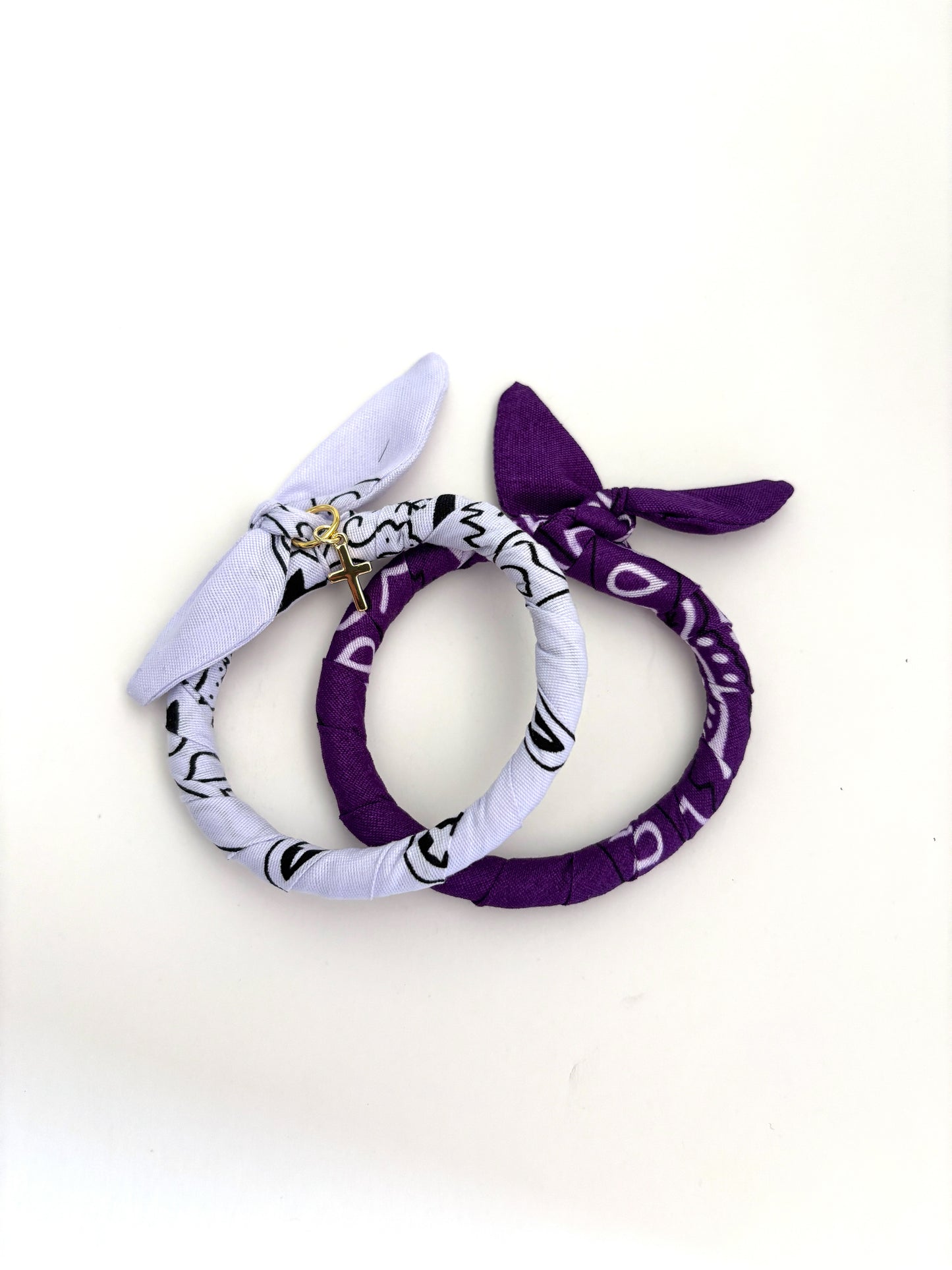 TCU Bandana Bracelets (Set of 2)