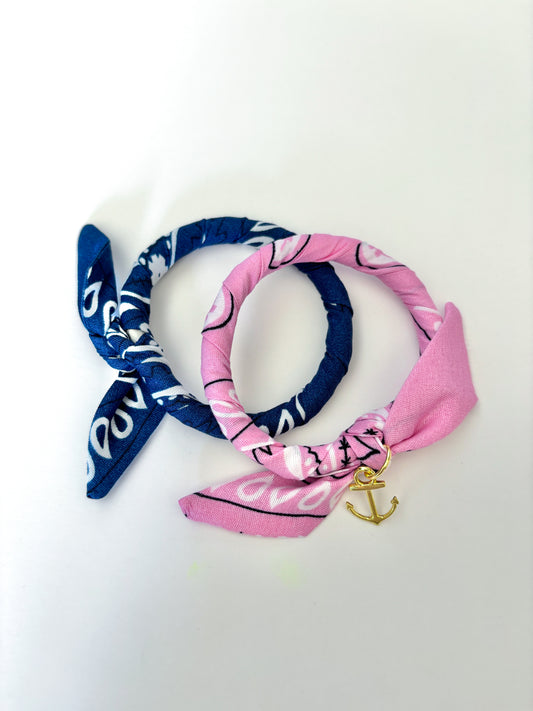 Sorority 1 Banadana Bracelets (Set of 2)