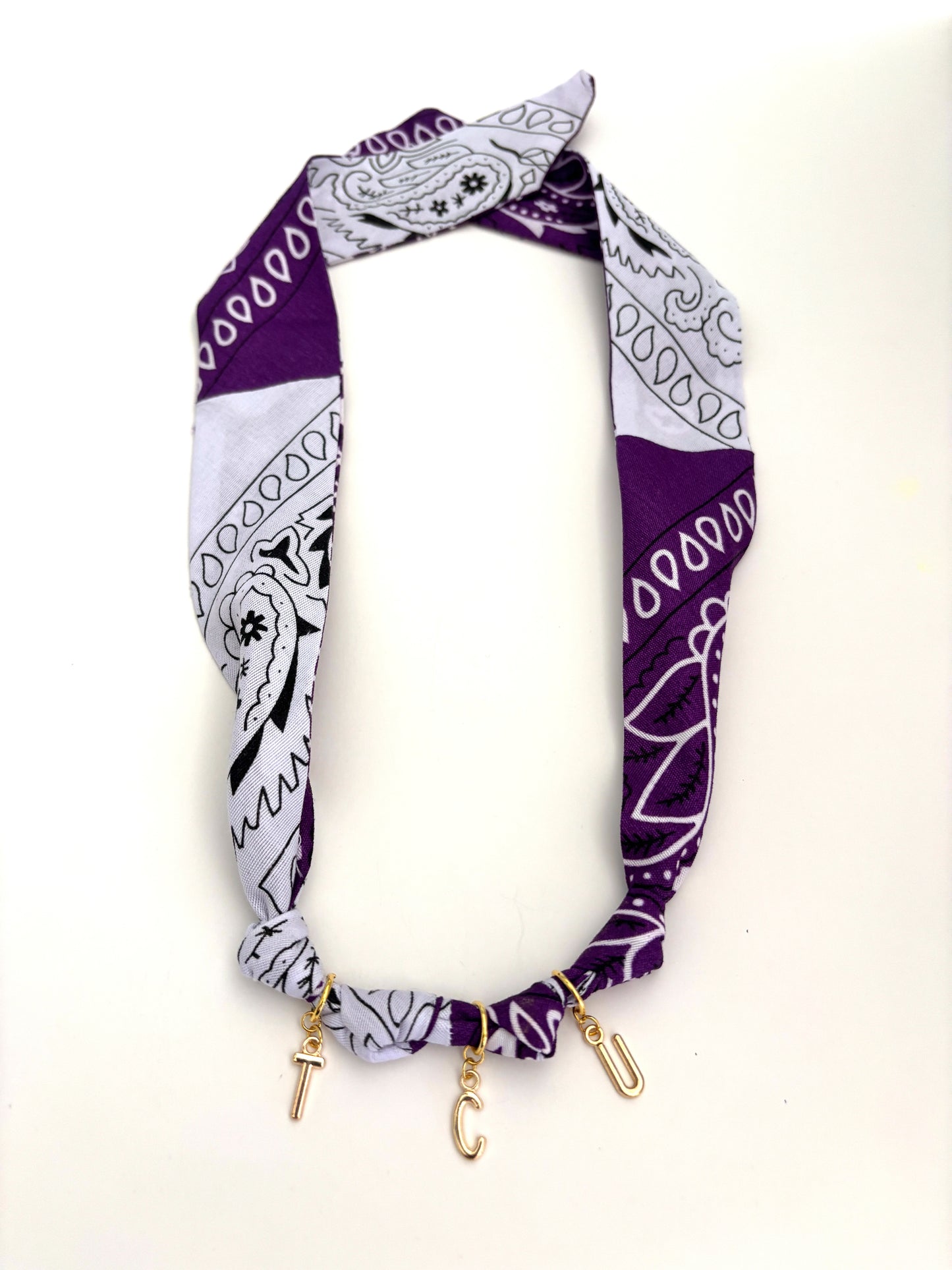 TCU Bandana Necklace