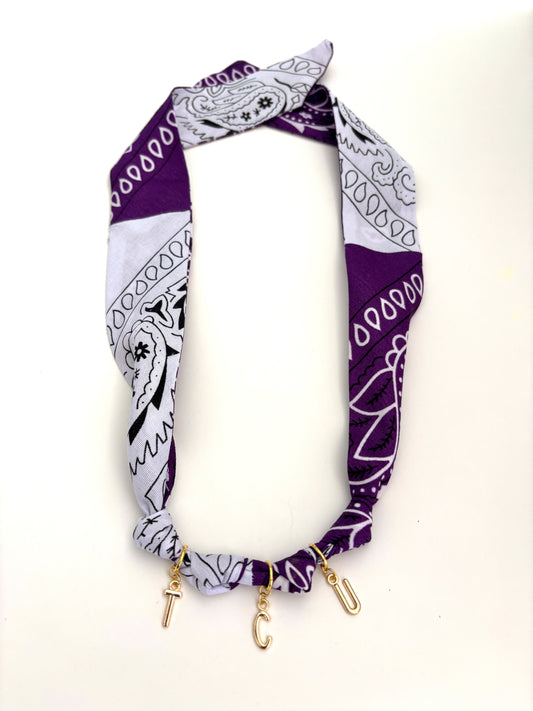 TCU Bandana Necklace