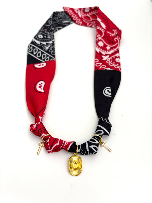 Texas Tech Bandana Necklace