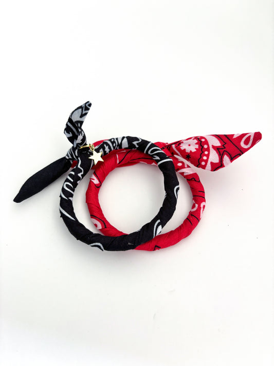 Texas Tech Bandana Bracelets (Set of 2)