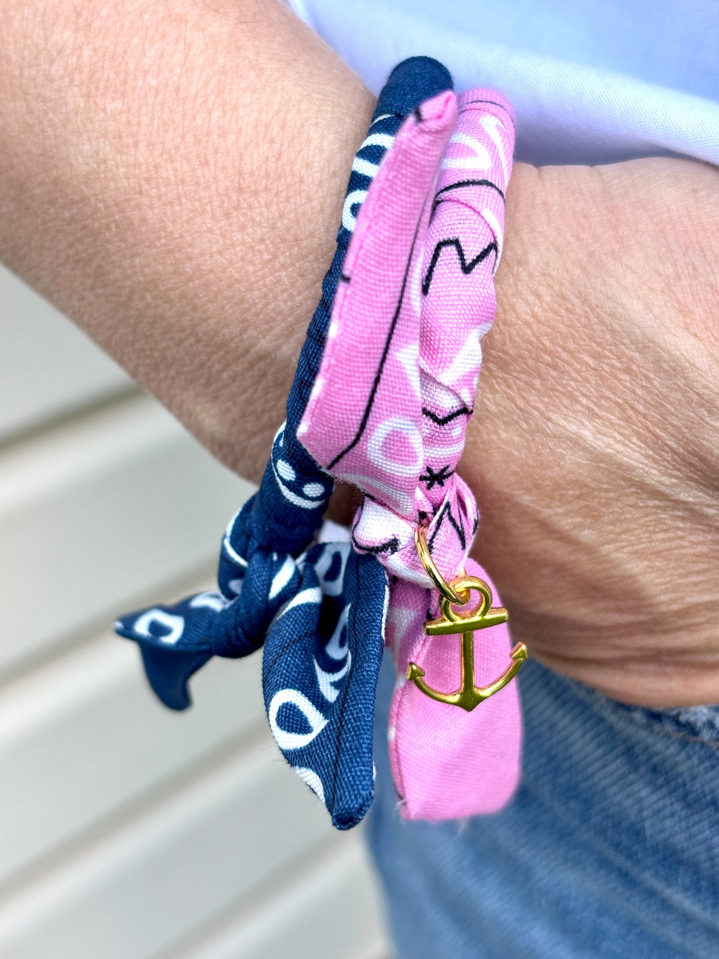 Sorority 1 Banadana Bracelets (Set of 2)