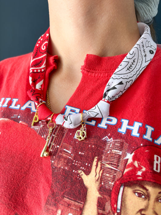 Phillies Bandana Necklace