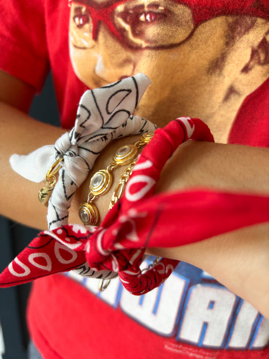 Phillies Bandana Bracelets (Set of 2)
